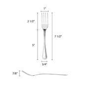 Thunder Group Flatware-Jewel stainless steel dinner fork, comes in dozen view 2