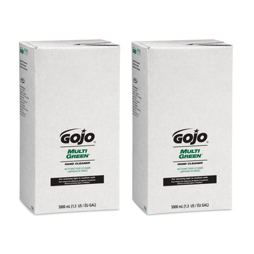 GOJO PRO TDX MULTI GREEN Hand Cleaner Refill, Citrus, 2ct x 5000mL -7565-02