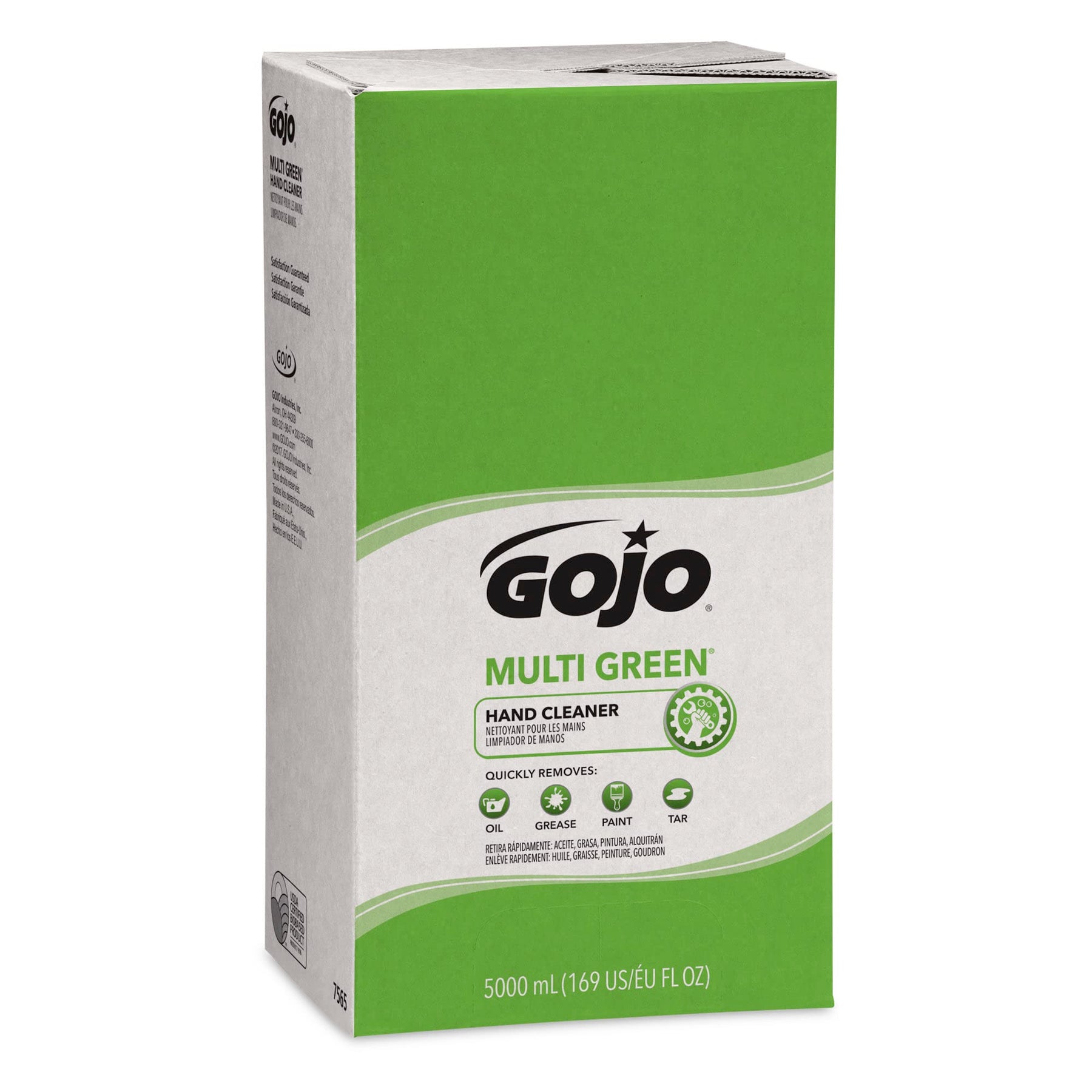 GOJO PRO TDX MULTI GREEN Hand Cleaner Refill, Citrus, 2ct x 5000mL -7565-02 view 2