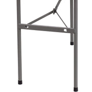 Flash Furniture Kathryn 4-Foot Granite White Plastic Folding Table view 4