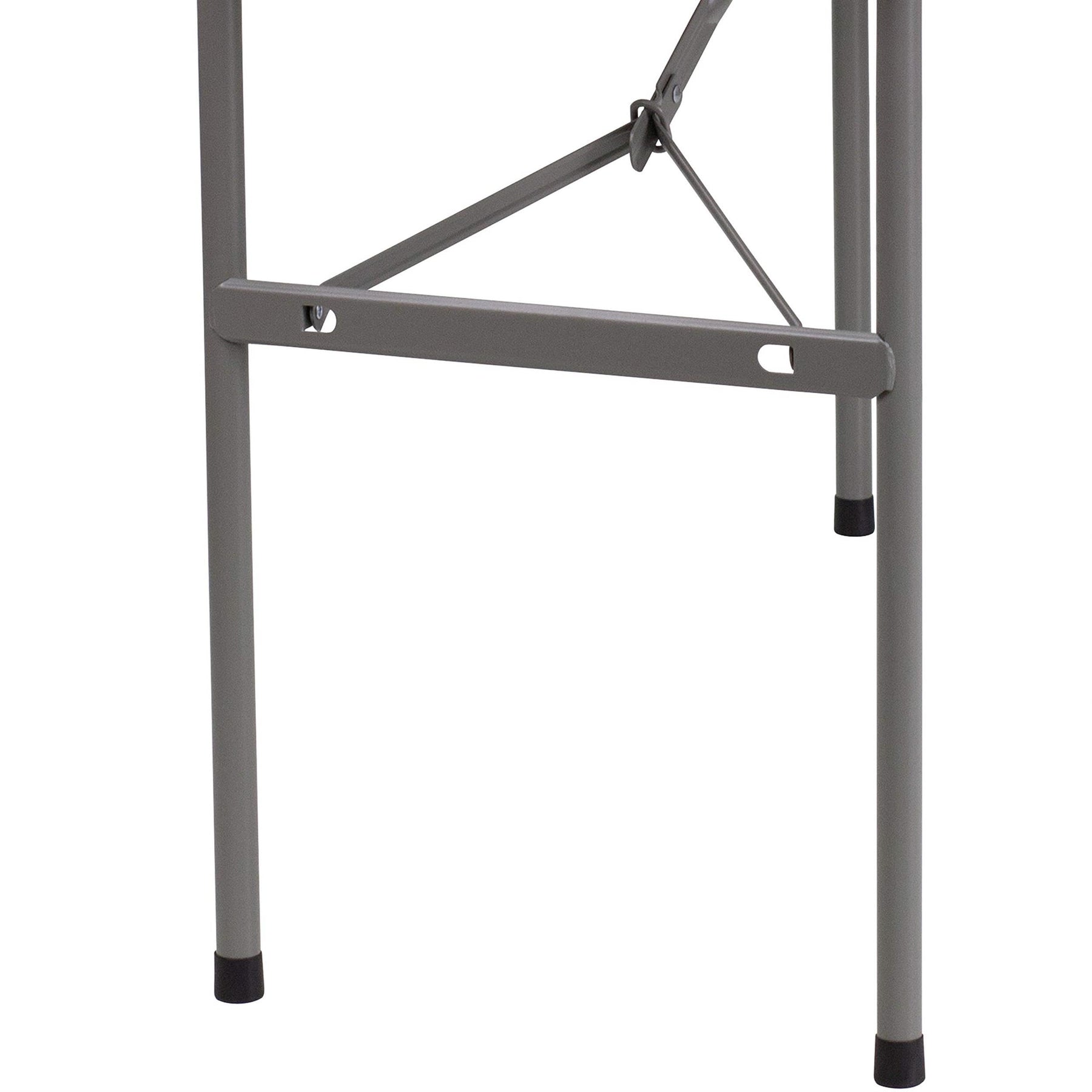 Flash Furniture Kathryn 4-Foot Granite White Plastic Folding Table view 4