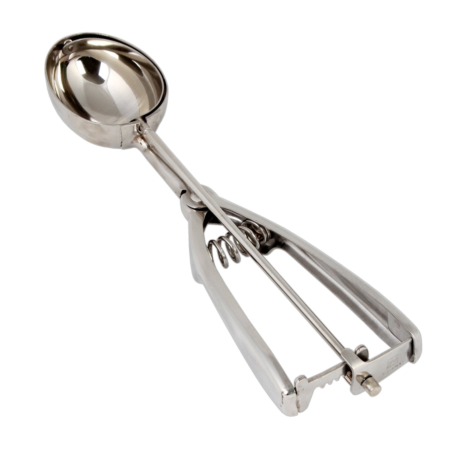 Excellanté 1.5-Ounce Stainless Steel Ambidextrous Scoop, Oval Shape 0.8125 by 2.5-Inch