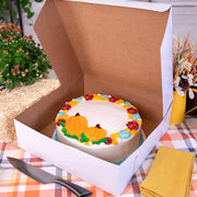 SCT White One-Piece Non-Window Bakery Boxes, 14 x 14 x 6, White, Paper, 50/Carton view 5