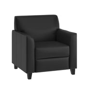 Flash Furniture Hercules LeatherSoft Chair, Black