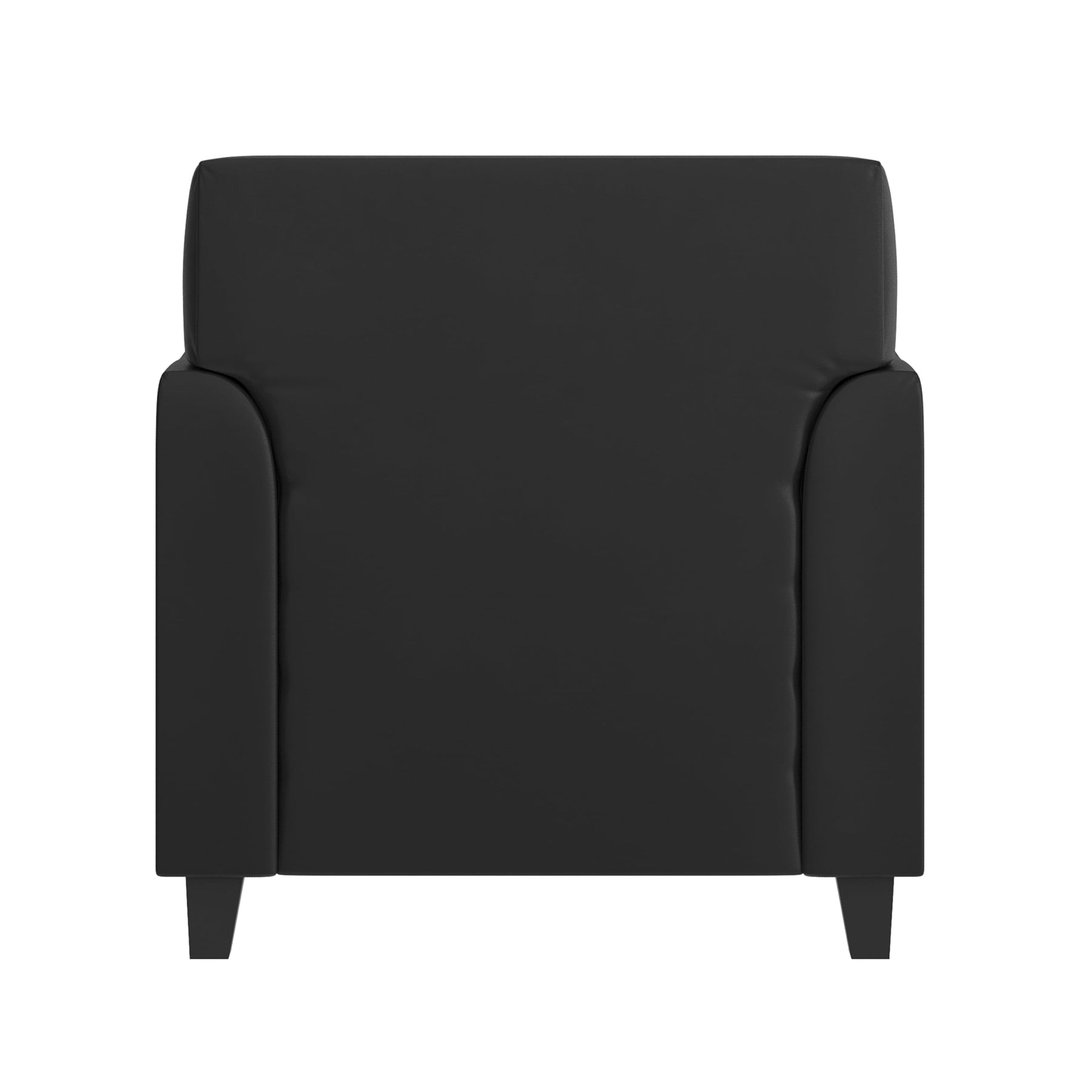 Flash Furniture Hercules LeatherSoft Chair, Black view 5