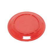 Thunder Group Color orange melamine dinnerware collection 6.5 inch narrow rim round plate, comes in dozen view 4