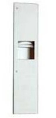 Bobrick - B-38032 - TrimlineSeries Paper Towel Dispenser and Waste Receptacle