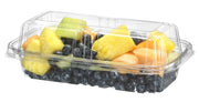 Inline Plastics Safe-T-Fresh Grab and Go Food Container, Clear Plastic, Safe-T-Guard Tear Strip Lock Lid, 150 Pack view 3