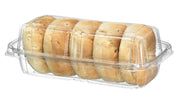 Inline Plastics Safe-T-Fresh Grab and Go Food Container, Clear Plastic, Safe-T-Guard Tear Strip Lock Lid, 150 Pack view 6