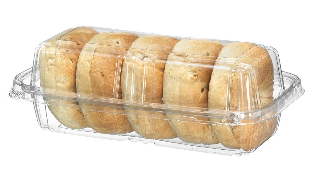 Inline Plastics Safe-T-Fresh Grab and Go Food Container, Clear Plastic, Safe-T-Guard Tear Strip Lock Lid, 150 Pack view 6