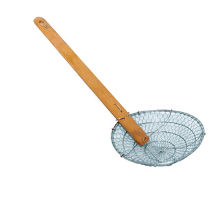 Thunder Group Bamboo Handle Skimmer, 12-Inch