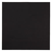 Hoffmaster 125070 Linen-Like Color In Depth Flat Pack Napkin, 16" Length x 16" Width, Black (Case of 500)