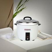 Thunder Group SEJ50000 30-Cup (Uncooked) 60-Cup (Cooked) Rice Cooker/Warmer, White view 4
