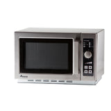 AMANA RCS10DSE Medium-Duty Microwave Oven, 1000W, Countertop, 20 lbs, Stainless Steel