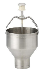 Royal Industries Professional Pancake Batter Dispenser, Stainless Steel, 8 Cups, Silver, Commercial Grade