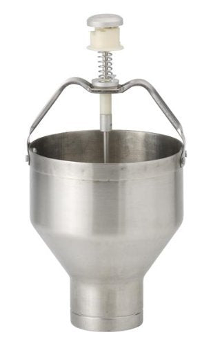 Royal Industries Professional Pancake Batter Dispenser, Stainless Steel, 8 Cups, Silver, Commercial Grade
