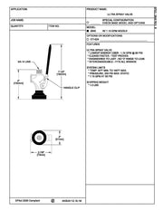 Fisher 2949 Ultra-Spray/PLUS Valve, with 1.15 GPM nozzle, interchangeable, brass view 3