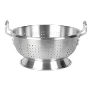 Thunder Group ALHDCO101, 12 Quart Stainless Steel Colander, Commercial Pasta Strainer with Handles
