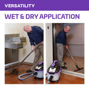 ProTeam Wet Dry Vacuums, ProGuard 4 Portable, 4-Gallon Wet Dry Vacuum Cleaner with Tool Kit view 3