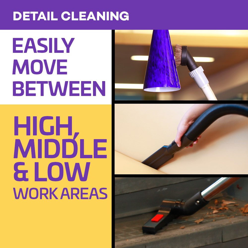 ProTeam Wet Dry Vacuums, ProGuard 4 Portable, 4-Gallon Wet Dry Vacuum Cleaner with Tool Kit view 8