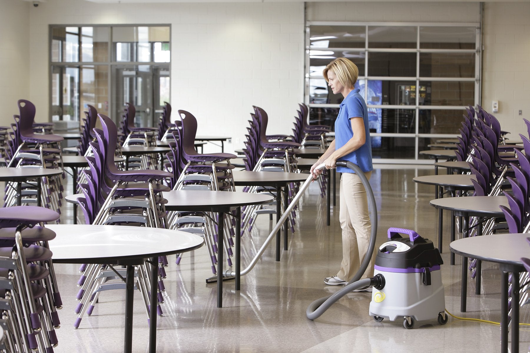 ProTeam Wet Dry Vacuums, ProGuard 10, 10-Gallon Commercial Wet Dry Vacuum Cleaner with Tool Kit view 2