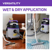 ProTeam Wet Dry Vacuums, ProGuard 10, 10-Gallon Commercial Wet Dry Vacuum Cleaner with Tool Kit view 3
