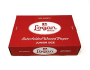 10 3/4" Length X 8" Width, LOGAN Wrap NORPAK Interfolded Wax Paper 500 Sheets