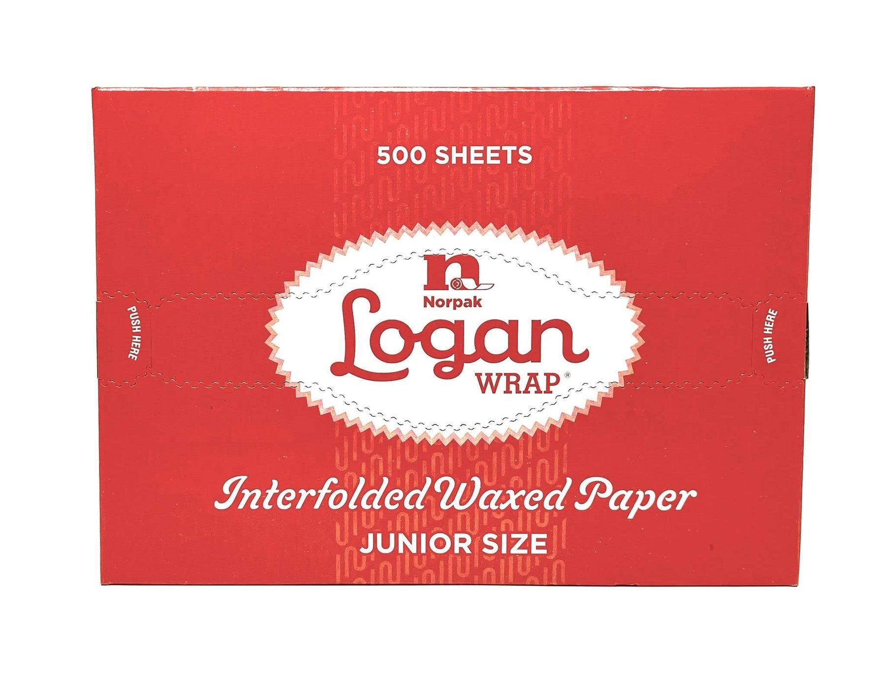 10 3/4" Length X 8" Width, LOGAN Wrap NORPAK Interfolded Wax Paper 500 Sheets view 2
