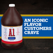 A.1. Original Steak Sauce, 1 Gallon Jug (128 Fl Oz, Pack of 2) - Bulk Kosher and Gluten-Free Savory Sauce view 3