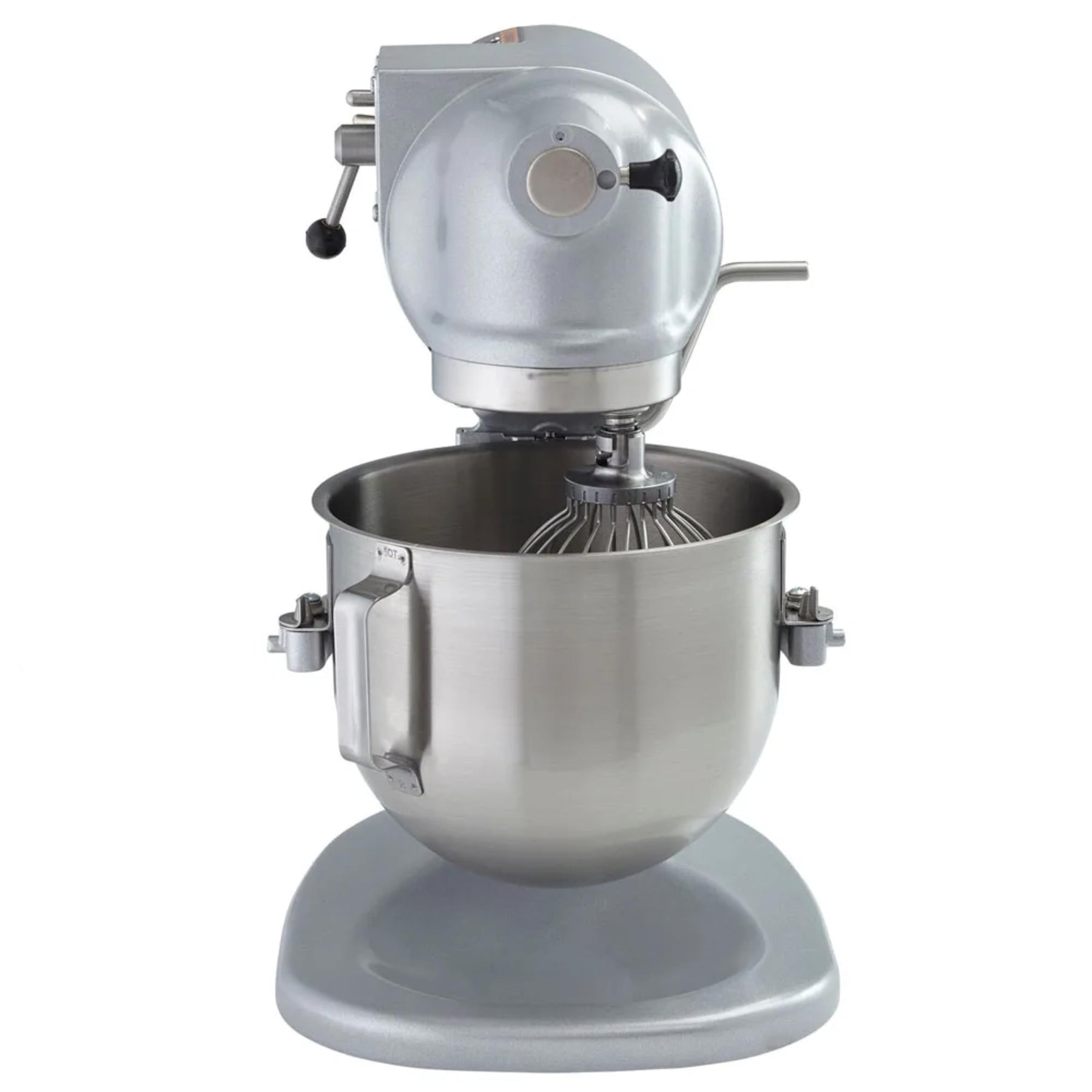Hobart N50-60 5 Quart Commercial Countertop Planetary Stand Mixer, Heavy Duty, 3 Speeds, Gray view 5
