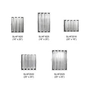 Thunder Group Hood filter 20" x 25", stainless steel, comes in each view 3