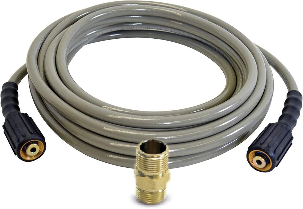 Simpson Cleaning 40224 Morflex Series 3300 PSI Pressure Washer Hose, Cold Water Use, Inner Diameter, Natural, 25-Feet (1/4 Inch) view 7
