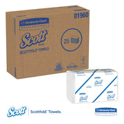 Scottfold M Towels, 8-1/8 x 12-1/2, White, 175 Towels/Pack, 25 Packs/CT view 2