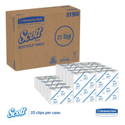 Scottfold M Towels, 8-1/8 x 12-1/2, White, 175 Towels/Pack, 25 Packs/CT view 3