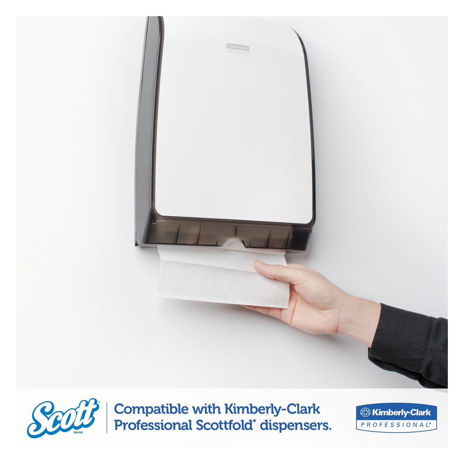 Scottfold M Towels, 8-1/8 x 12-1/2, White, 175 Towels/Pack, 25 Packs/CT view 4