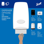 Scottfold M Towels, 8-1/8 x 12-1/2, White, 175 Towels/Pack, 25 Packs/CT view 7