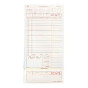 AmerCareRoyal Guest Check Loose-Pack Refill, 15 Lines, Three-Part Carbonless, 4.2 x 8.5, 200 Forms/Pad, 10 Pads/Carton