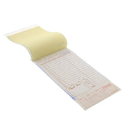 AmerCareRoyal Guest Check Loose-Pack Refill, 15 Lines, Three-Part Carbonless, 4.2 x 8.5, 200 Forms/Pad, 10 Pads/Carton view 5