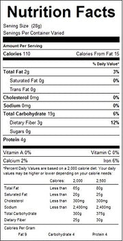 Kauffman's Fruit Farm Bulk Whole Oat Flour, 50 Lb. Bag view 4