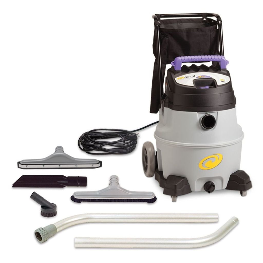 ProTeam Wet Dry Vacuums, ProGuard 16 MD, 16-Gallon Commercial Wet Dry Vacuum Cleaner with Tool Kit