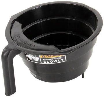 Bunn 03021.0008 Funnel Assembly, Black-Center Outlet