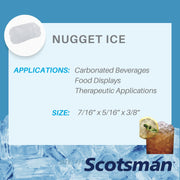 Scotsman Commercial Nugget ice Maker, Ice and Water Dispenser with Storage (HID312A-1) 260 pounds per Day view 7