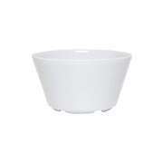 Thunder Group Nustone white melamine dinnerware collection 3.875 inch - 8 oz bouillon cup, comes in dozen
