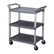 Thunder Group PLBC3316G Bus Cart 3 Tier Gray (1 Each)