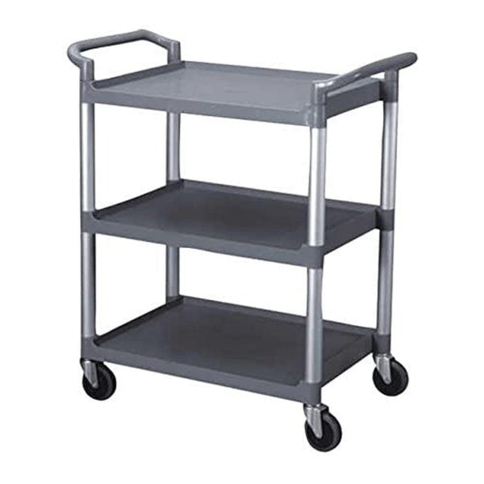 Thunder Group PLBC3316G Bus Cart 3 Tier Gray (1 Each)
