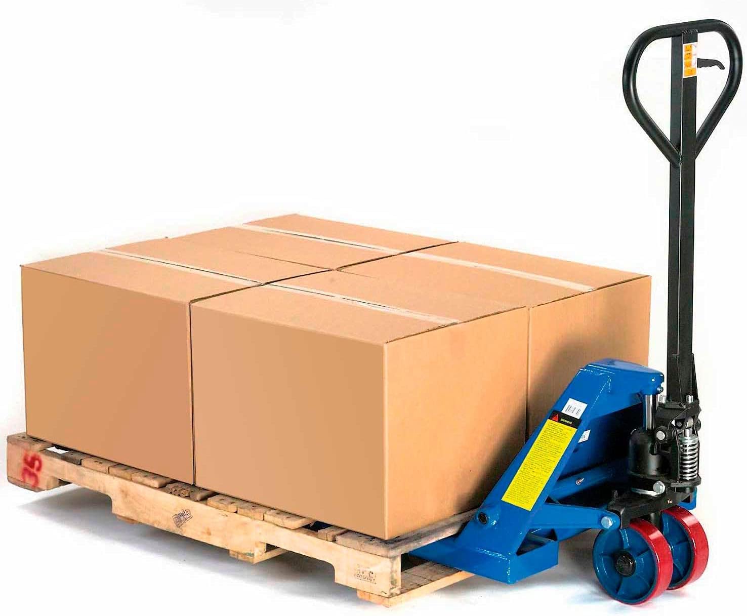 Global Industrial High Capacity Pallet Jack with 27" W x 48" L Forks view 5