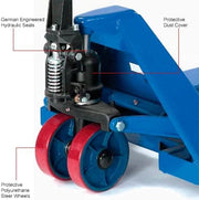 Global Industrial High Capacity Pallet Jack with 27" W x 48" L Forks view 7
