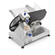 Vollrath 40951 Medium-Duty Electric Slicer, 12-Inch Blade, Cast Aluminum, 120V, Belt-Driven Design with Built-in Sharpener, Nonstick Coating, Adjustable Thickness, Removable Carriage view 2