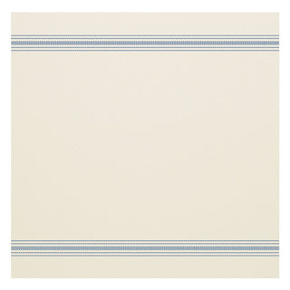 Hoffmaster FP1313 FashnPoint Blue and White Dishtowel Printed Flat Pack Napkin, Ultra Ply, 15 1/2" x 15 1/2" (3 Packs of 250)