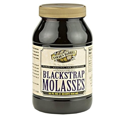 Golden Barrel Blackstrap Molasses (12/32 fl. oz. Wide Mouth Case)